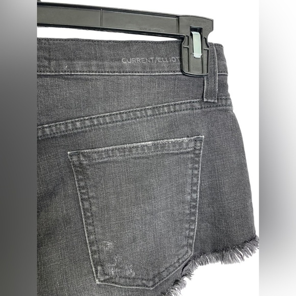 Current/Elliott The Gam Short in 2 Weeks Worn Black Size 24-0 - Picture 4 of 7